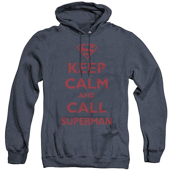 

Толстовка с капюшоном Superman call superman adult heather Licensed Character