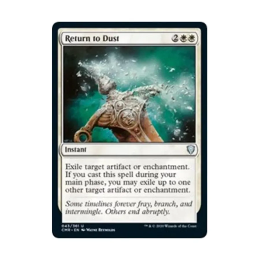 

CCG Вернуться в пыль (43) (U), MTG - Commander Legends