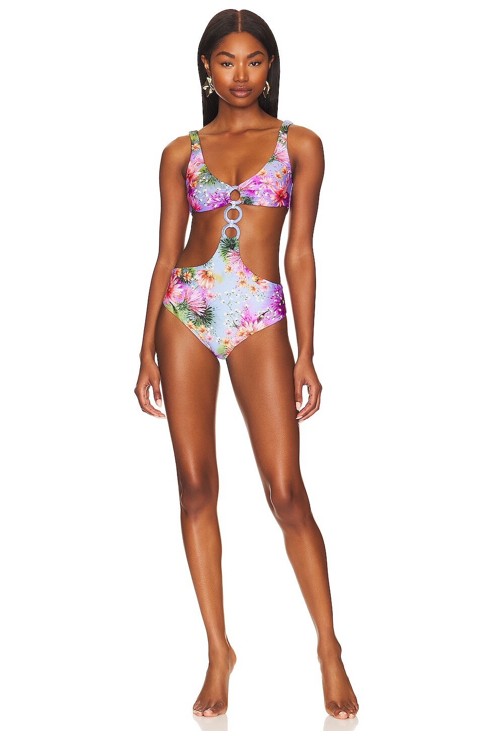 

Купальник Agua Bendita x REVOLVE Laine, цвет Lilac Prairie