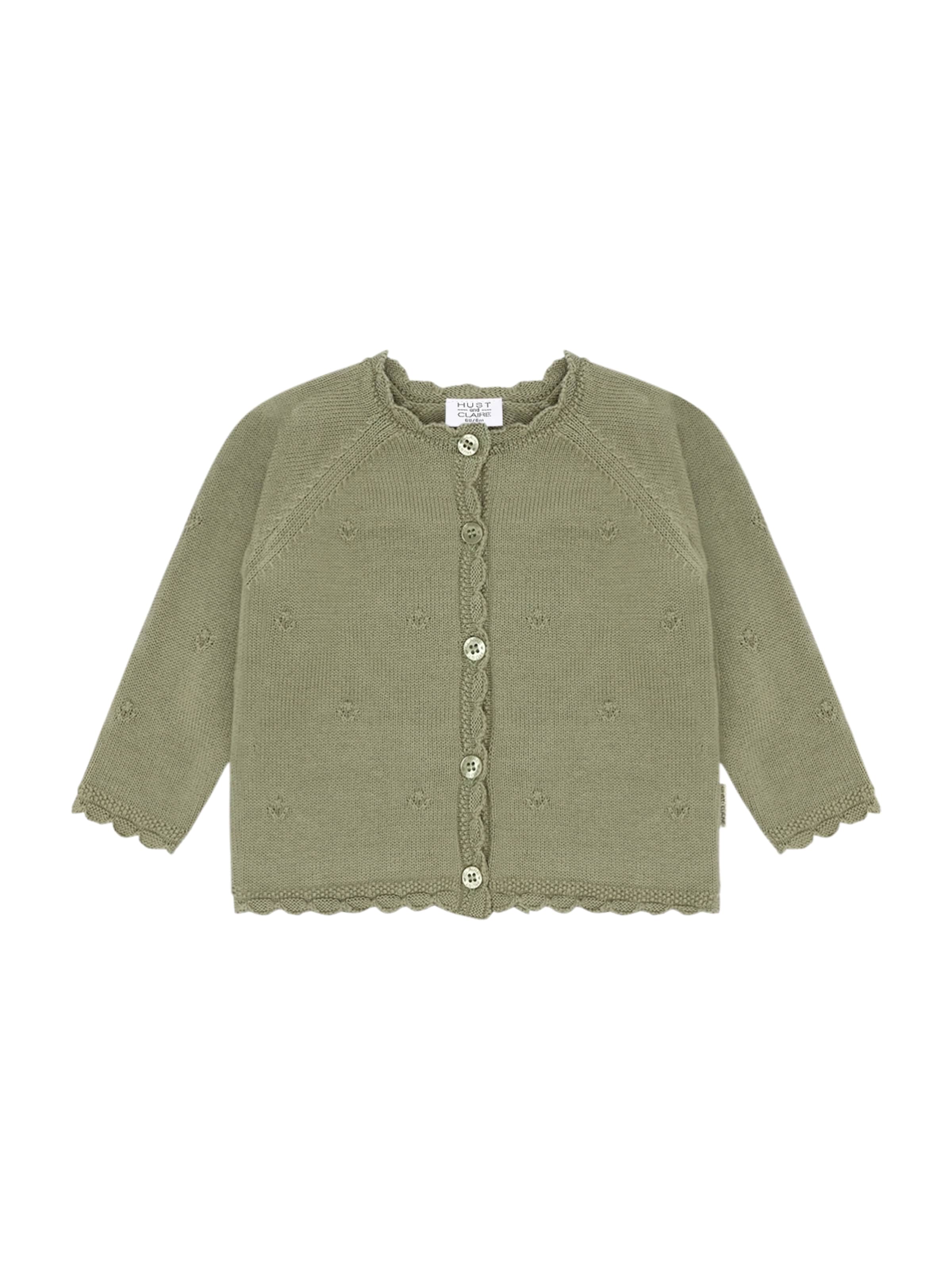 

Hust & Claire Кардиган 'Cilja' вязаный, оливковый