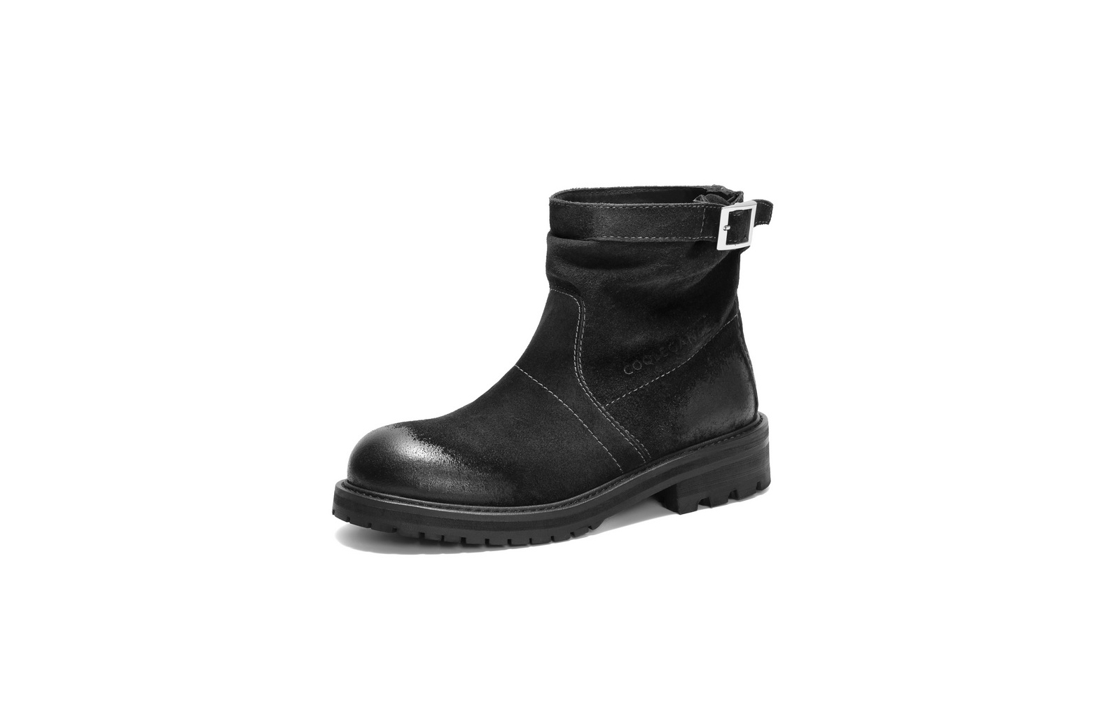 BELLE Черные женские ботинки на каблуке 3,5 см, цвет Black — фото 2