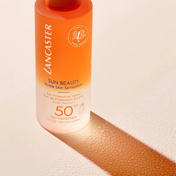 Двухфазный солнцезащитный крем Lancaster Sun Beauty Nude Skin Sensation SPF 50, 150 мл — фото 3
