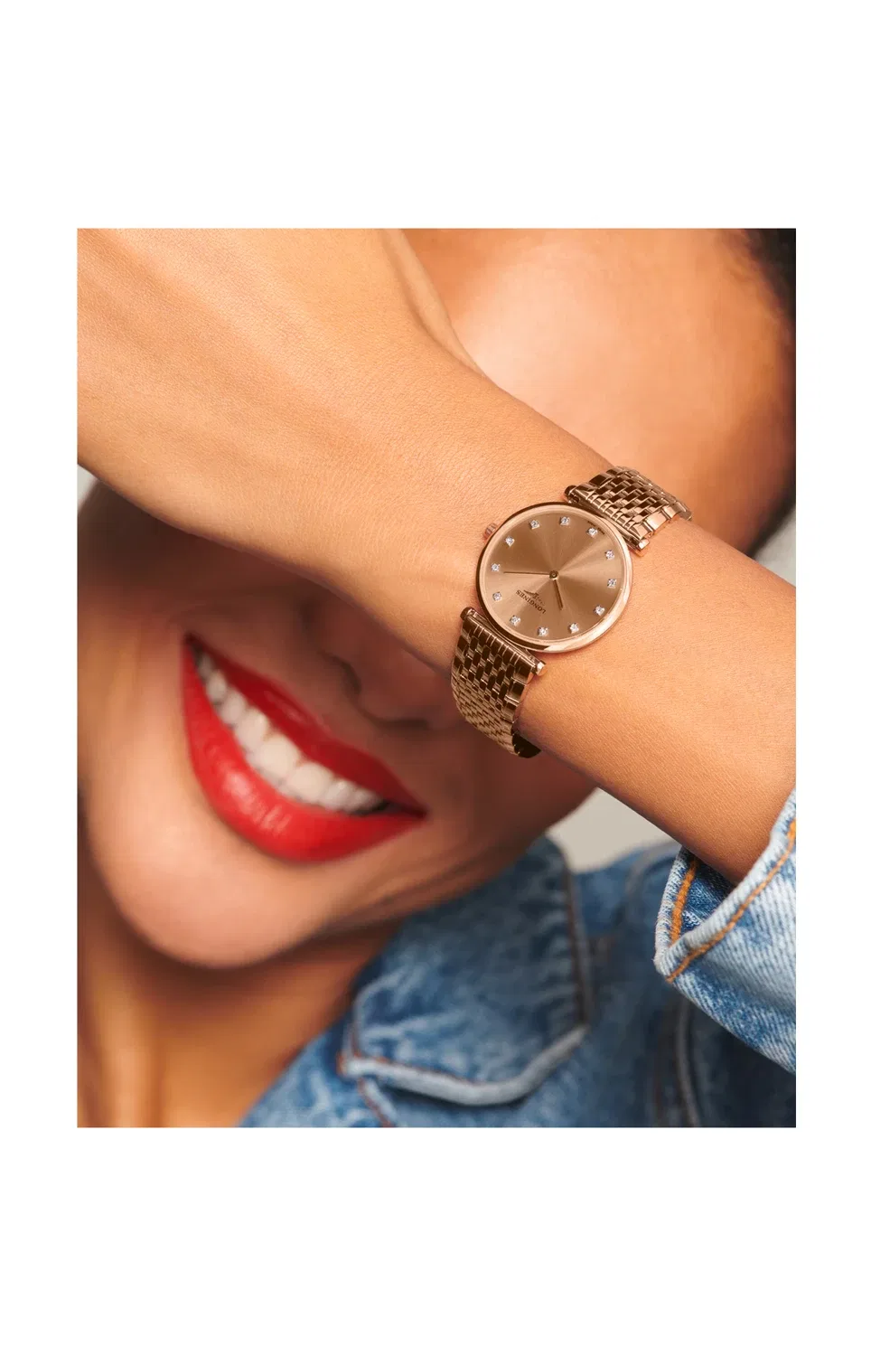 ЛЯ ГРАНД КЛАССИК ДЕ ЛОНЖИН - L4.512.1.90.8 LONGINES, золотой — фото 4