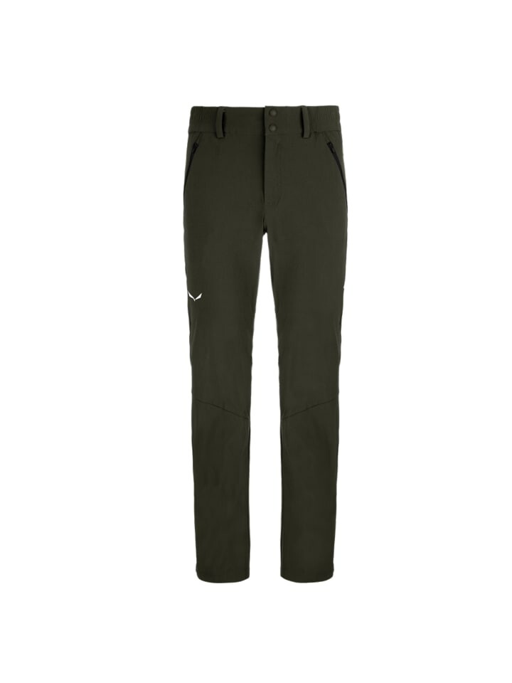 

Брюки для тренировок и бега Salewa Softshellhose Talveno, оливковый