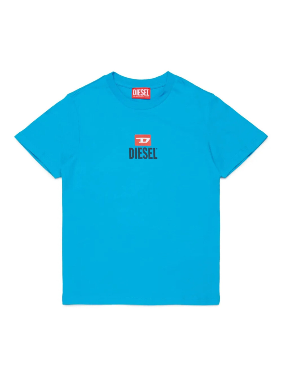 

Diesel Kids футболка D-Diesel с логотипом, синий