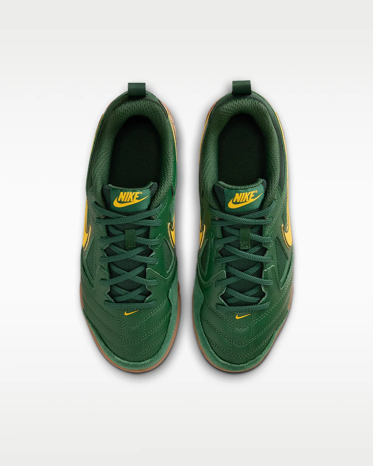 Детские кроссовки Nike Gato, Fir/White/Gum Medium Brown/Varsity Maize — фото 4
