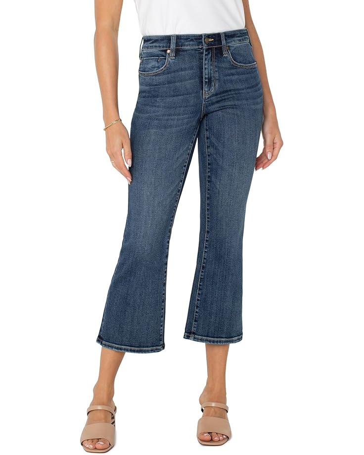 

Джинсы Liverpool Los Angeles Hannah Cropped Flare Jean 25.5in Inseam in Bolsa Chica, цвет Bolsa Chica