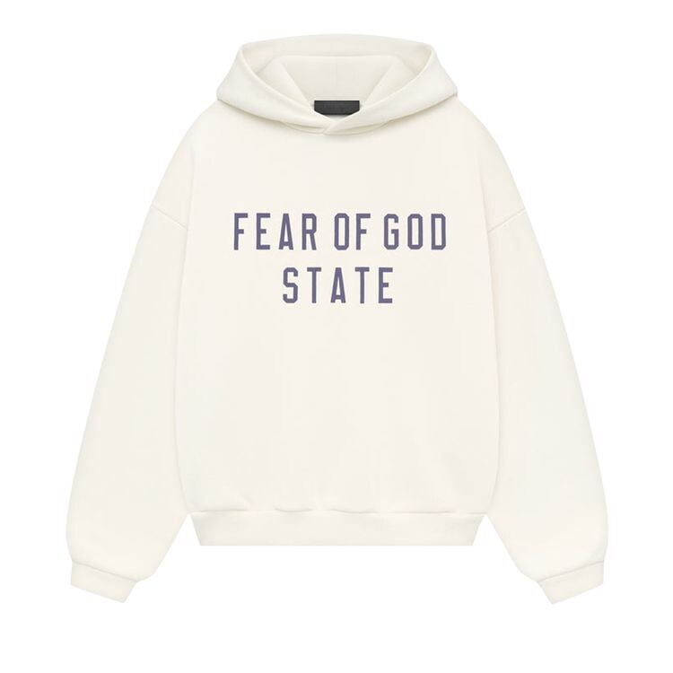 

Худи Fear of God Essentials Kids Fleece Hoodie Shell, кремовый