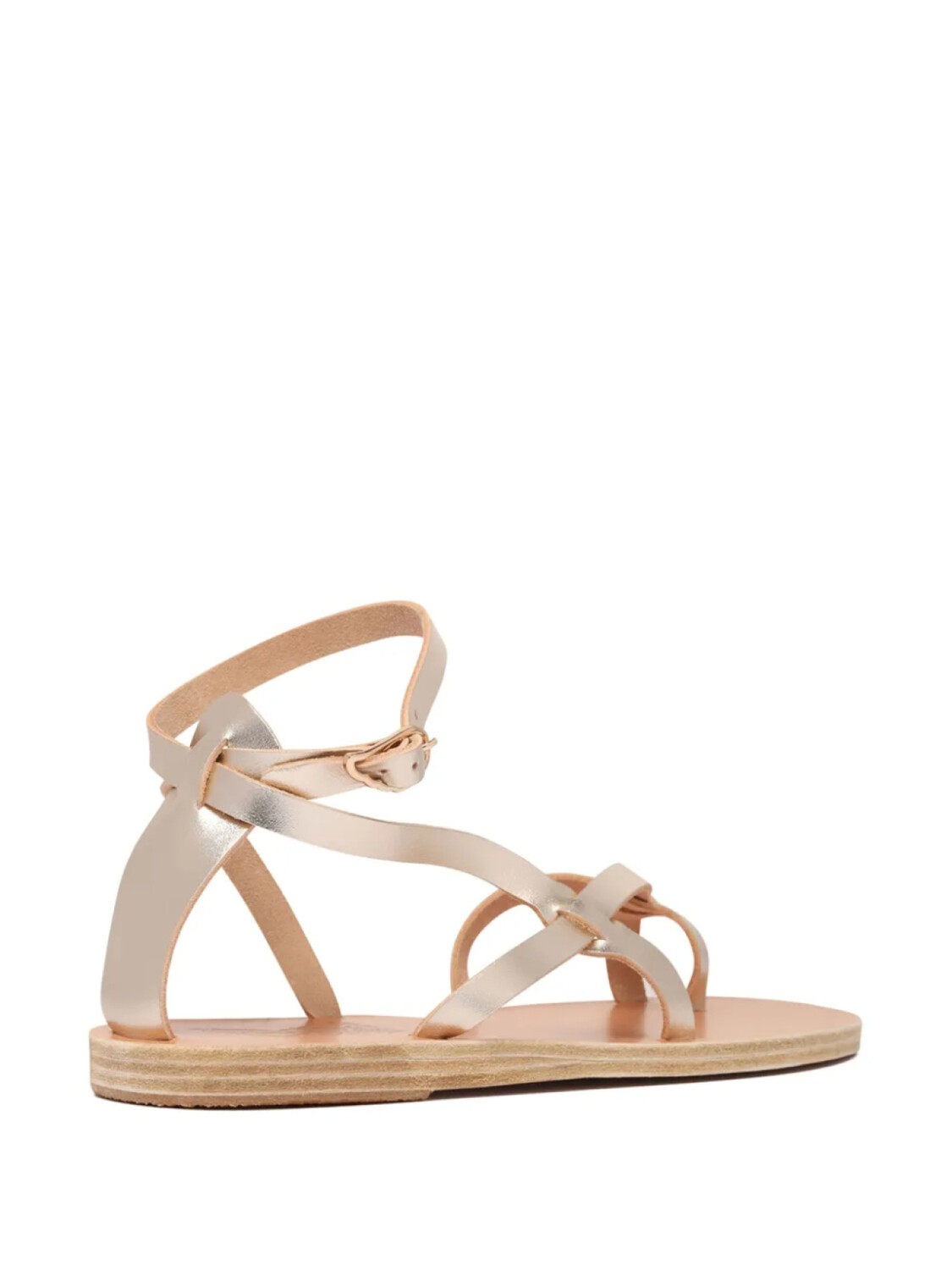 Древнегреческие сандалии кожаные сандалии Ancient Greek Sandals, серый — фото 3