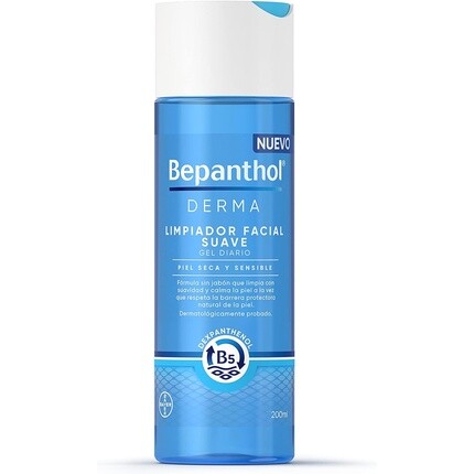 

Bepanthol Derma Face Cleanser без мыла Мягкий для ежедневного использования для сухой и чувствительной кожи 200 мл Гель