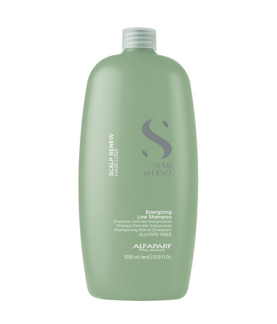 

Шампунь для волос ALFAPARF MILANO Semi di Lino Scalp Renew Energizing Low Shampoo, 1000 ml