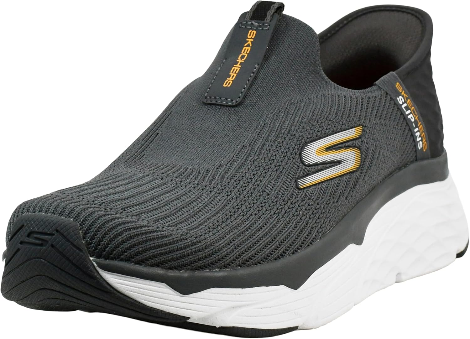 

Мужские слипоны Skechers Advantageous, оранжевый/угольный