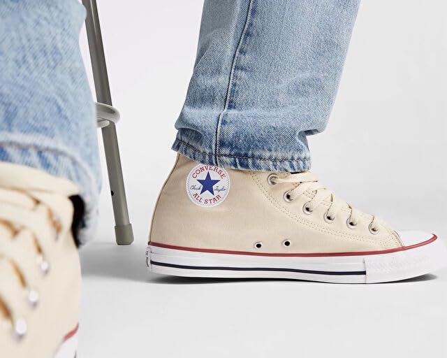 Кеды Converse Chuck Taylor All Star Hi с высоким берцем и шнуровкой, из ткани — фото 3