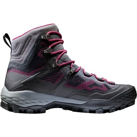 

Походные ботинки Ducan High GTX женские Mammut, цвет Phantom/Dark Pink