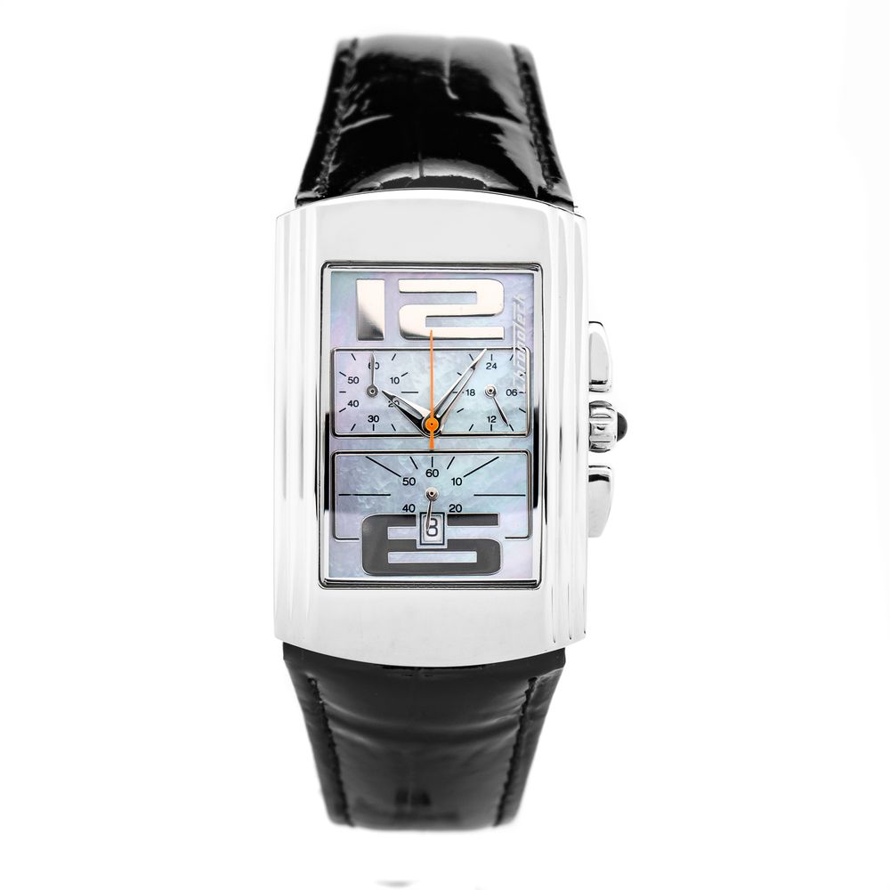 

Часы Chronotech LeatherWatch, черный