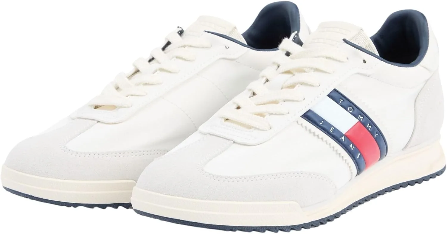 Мужские низкие кроссовки Tommy Jeans TJM Retro Runner Cleated Mix Em0em01694, синий — фото 3