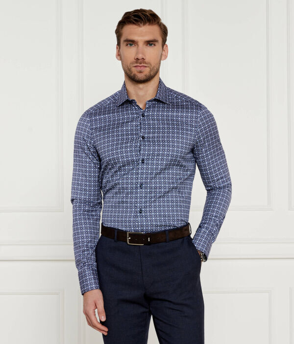 

Рубашка Stenströms Slim Fit, синий