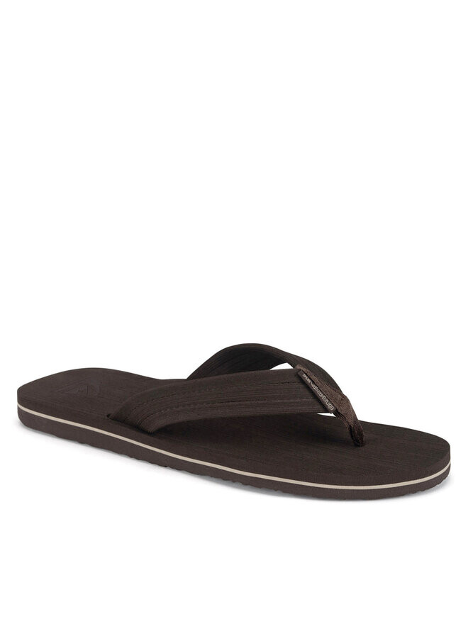 Шлепанцы на пальцах Quiksilver Chancletas MOLOKAI LAYBACK TEXTURED AQYL101266, коричневый — фото 3