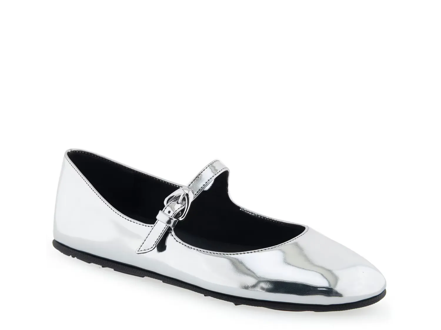Балетки Perry Mary Jane Flat Aerosoles, серебряный