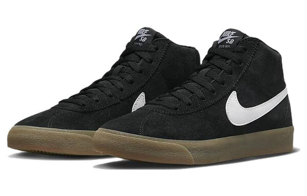 Кроссовки sb bruin высокие Nike, черный — фото 4