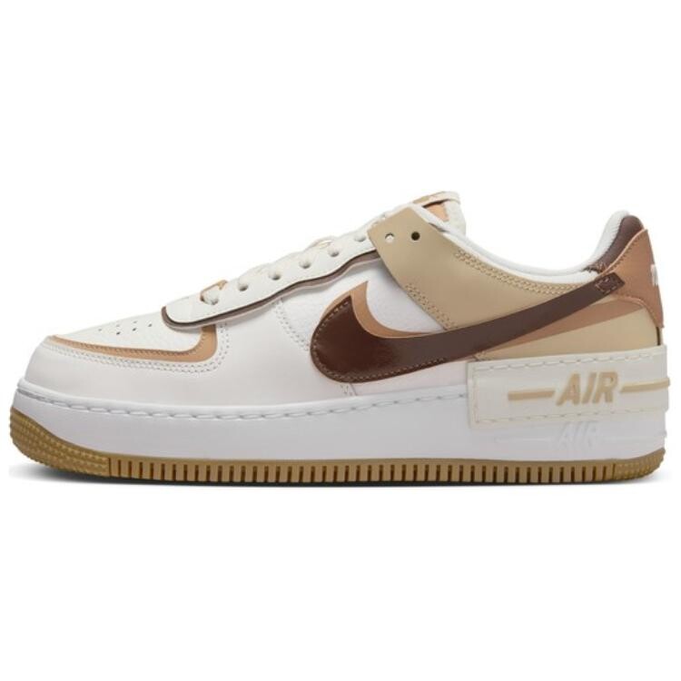 

Кроссовки Nike Air Force 1 Skateboarding Shoes Women's Low-top Light Khaki, хаки