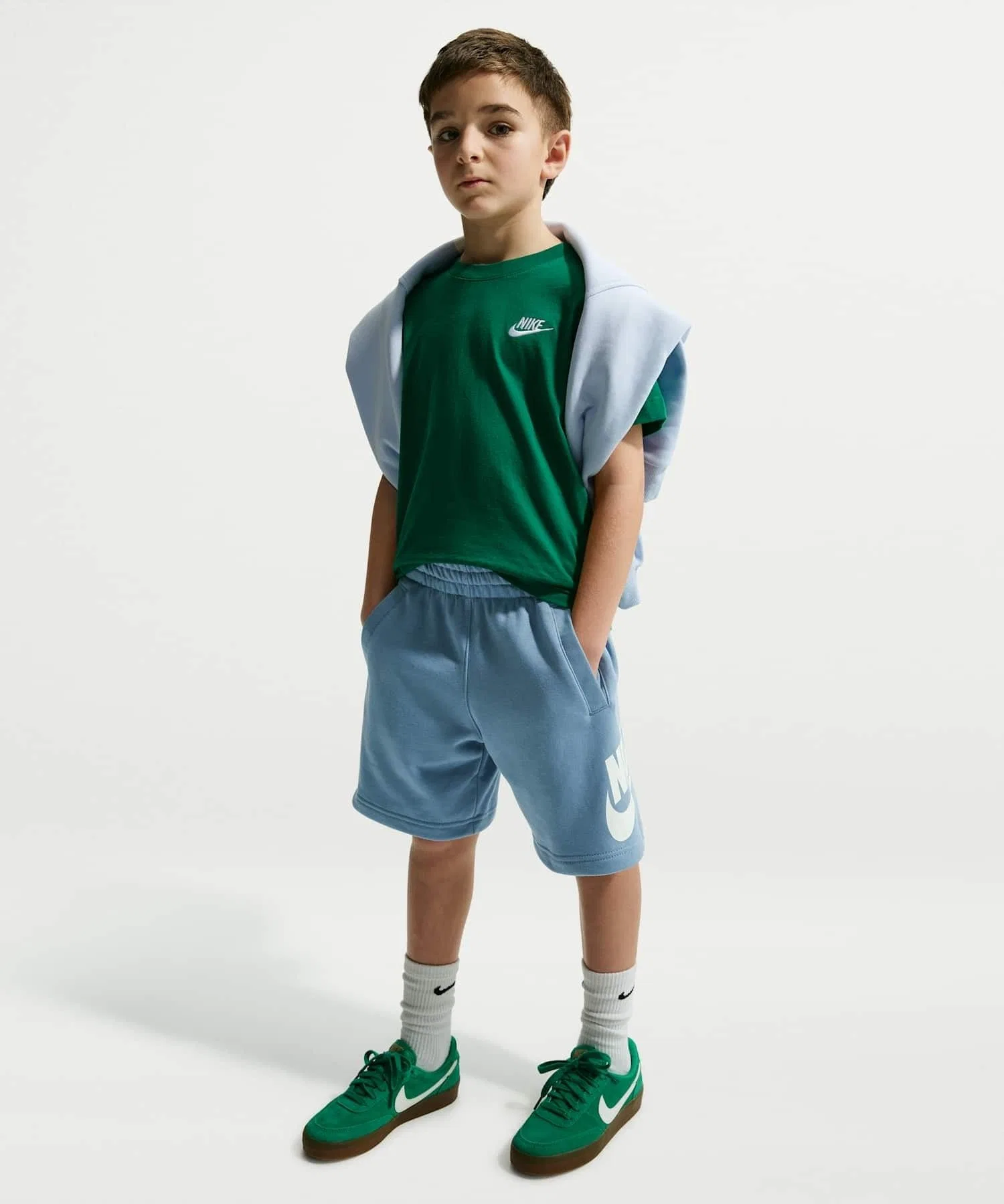 Детские шорты NIKE Sportswear Club Fleece French Terry