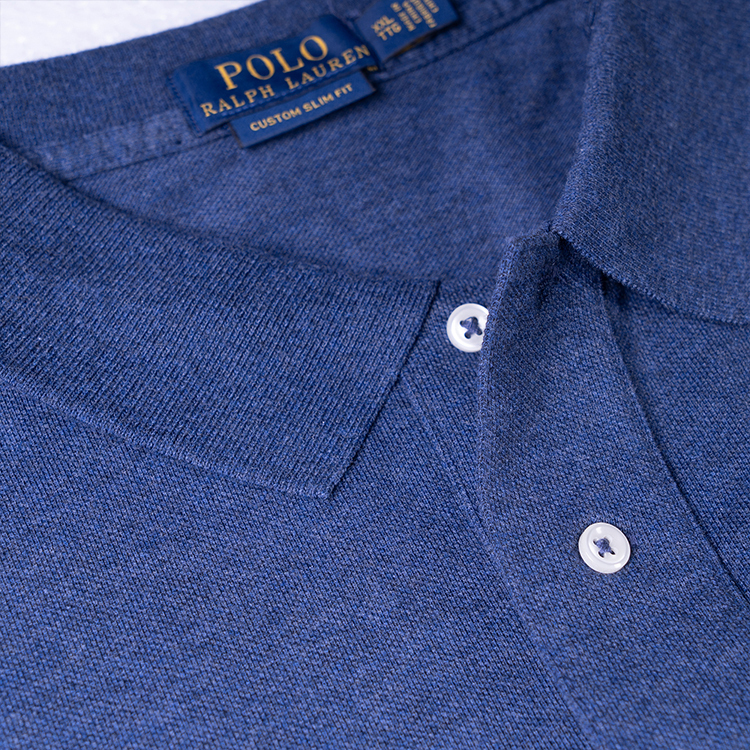 Поляк SS23 Мужская Сине-Серая Polo Ralph Lauren — фото 4