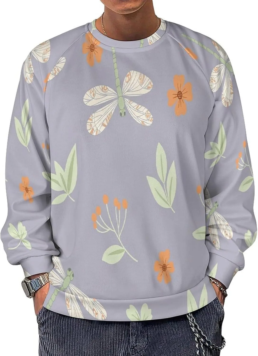 

Футболка с цветочным принтом, Moisture Wicking & Breathable