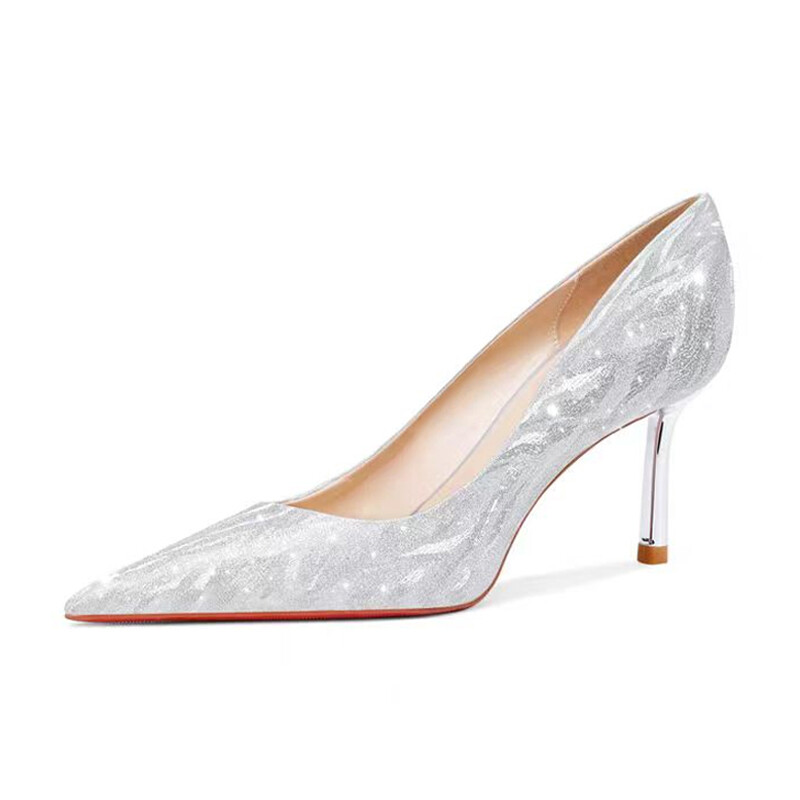 Туфли женские на высоком каблуке Imono, цвет Champagne Gold 8cm