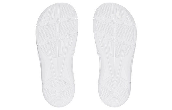 Тапочки ignite vii sandals black/white Under Armour, черный — фото 4