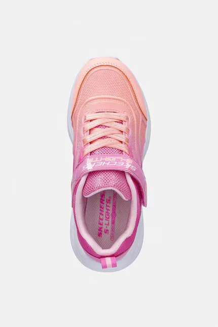 Кроссовки со светящейся подошвой Skechers Sola Glow Color BR, розовый — фото 4