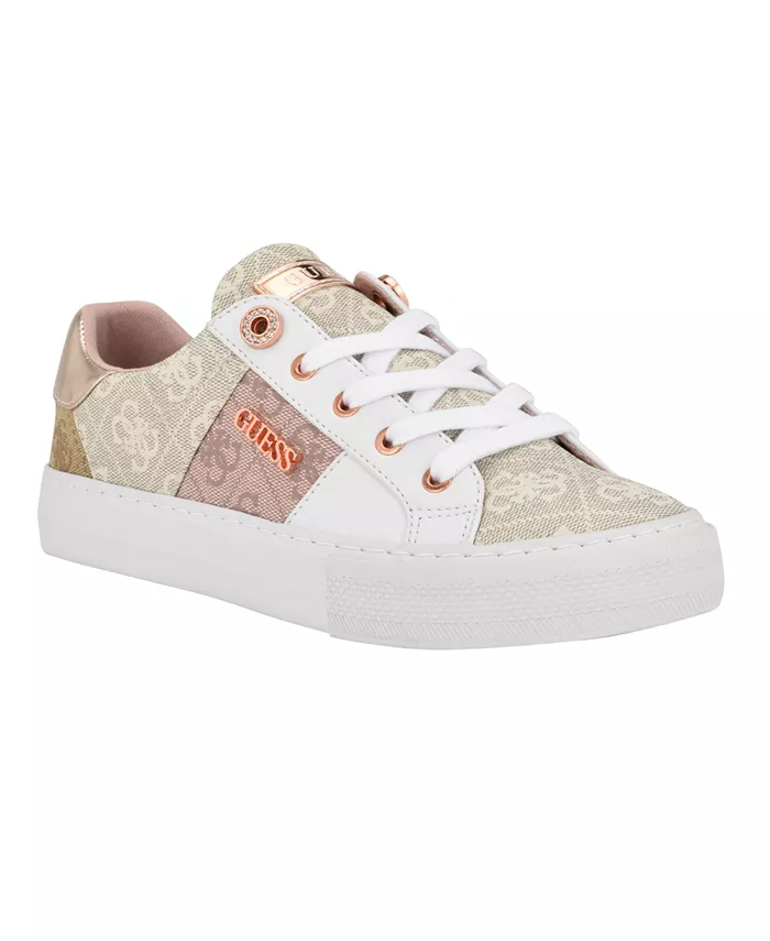 Женские кроссовки Loven на шнуровке GUESS, мультиколор