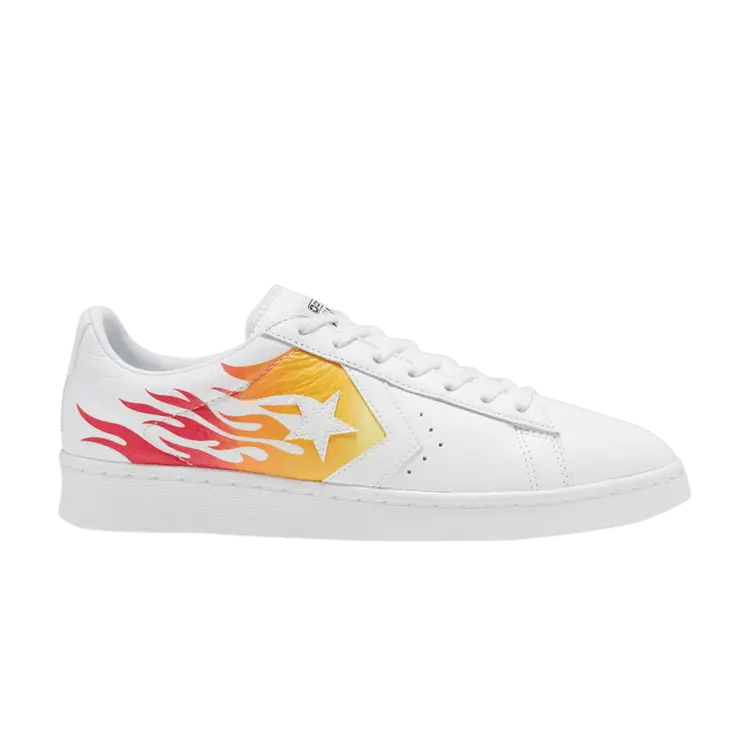 

Кроссовки Converse Pro Leather Low 'Archival Flame Print', белый