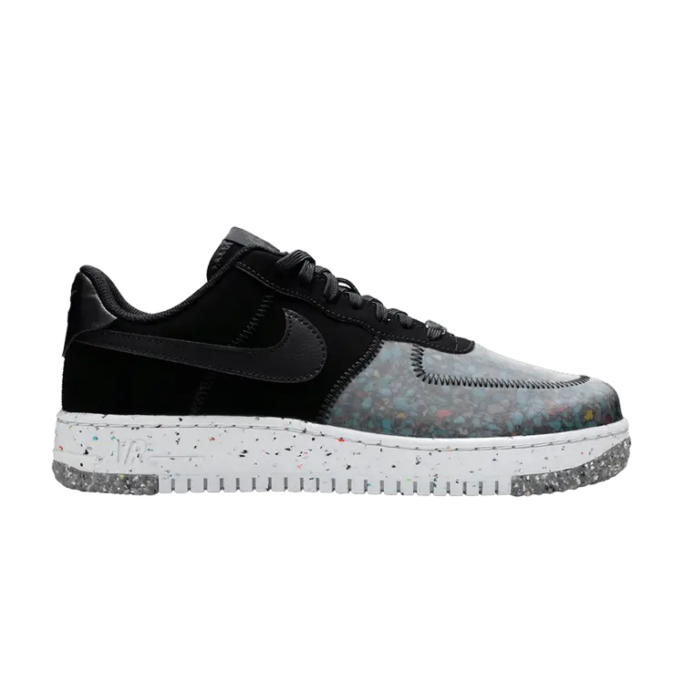 

Кроссовки Nike Air Force 1 Crater 'Black Photon Dust', черный