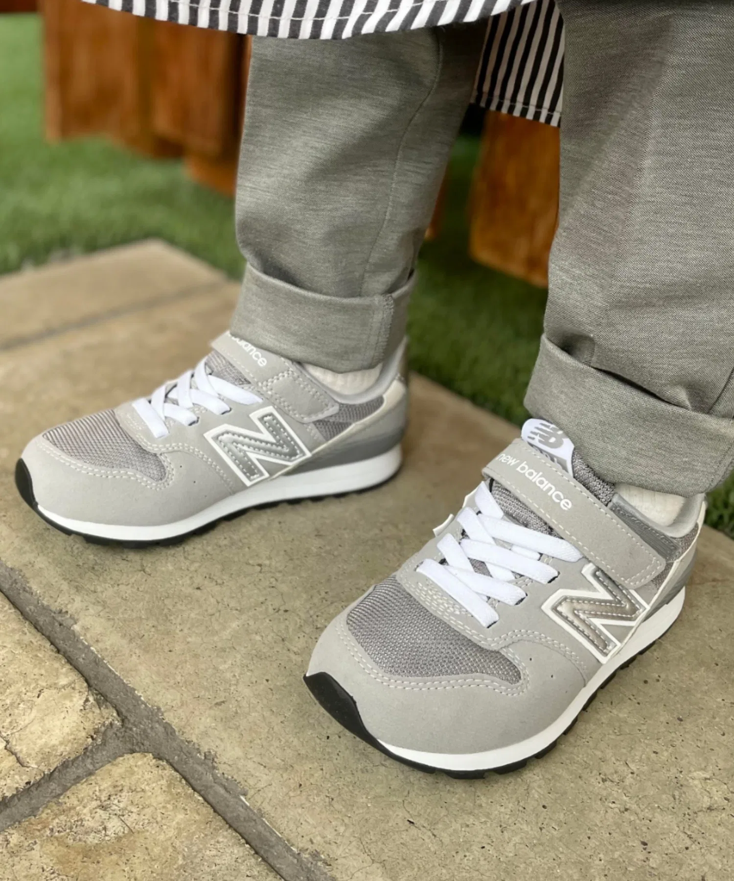 Детские кроссовки New Balance YV996 — фото 2