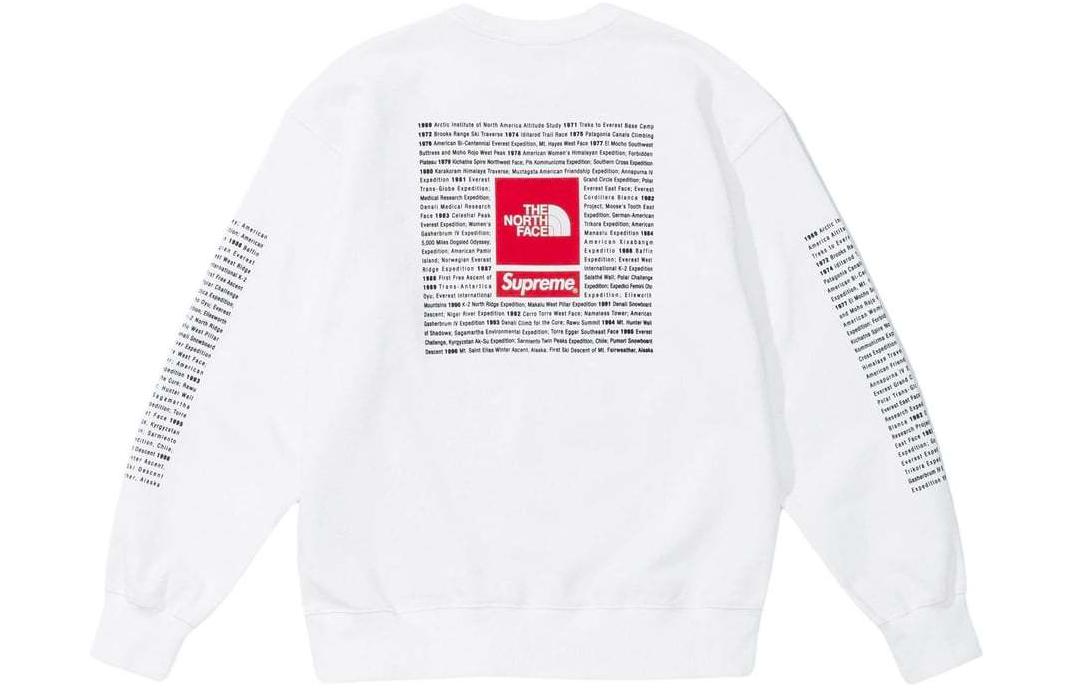 The North Face Crewneck Supreme, Хаки/Хаки — фото 3