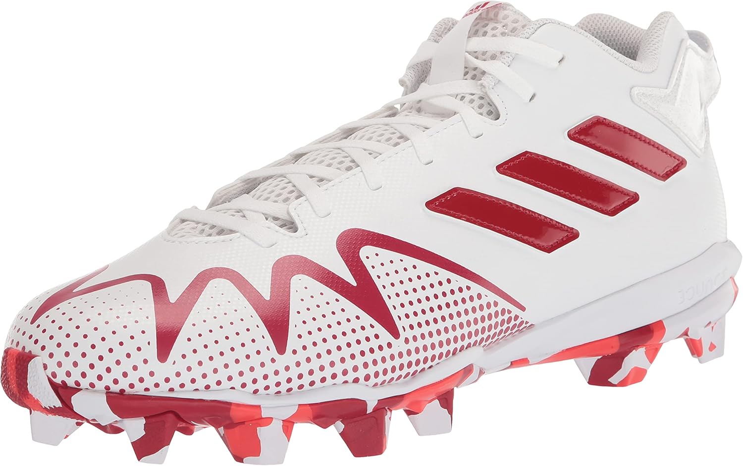 

Мужские кроссовки Adidas Freak Spark Md - Team, белый/красный