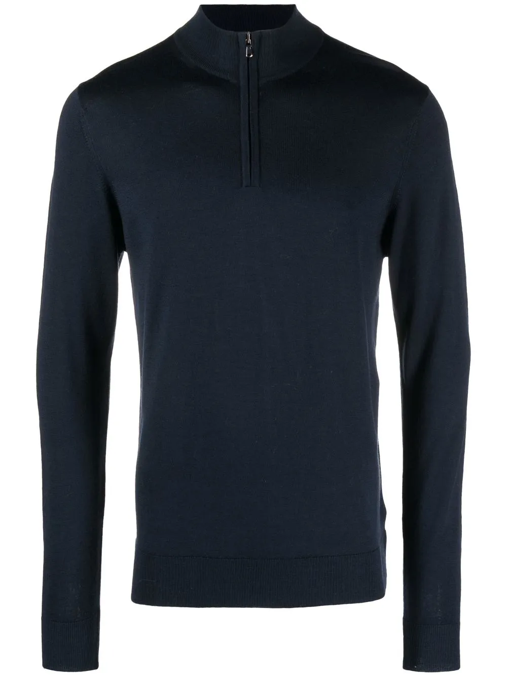 

Джемпер с высоким воротником Sunspel, синий