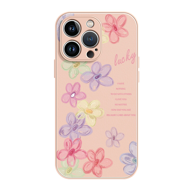 

Чехол для телефона Lingtao Leading Taobao, ND3316 Watercolor Flower Grass Purple