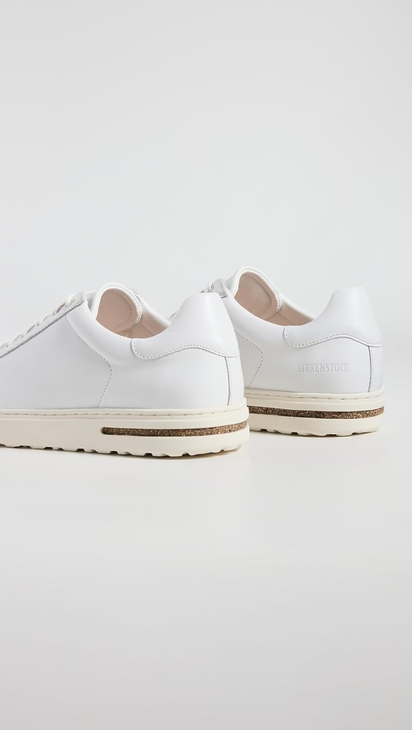 Унисекс кроссовки Birkenstock Bend Low из натуральной кожи, белый — фото 3