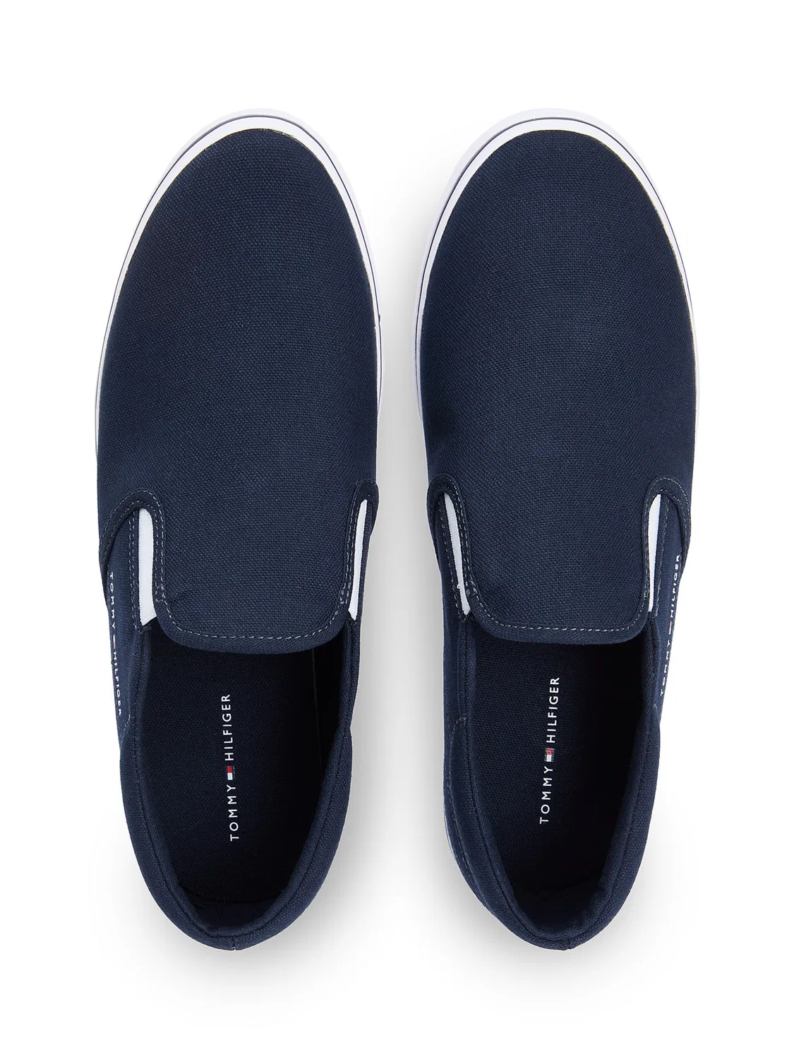 Слипоны Tommy Hilfiger, Navy — фото 3