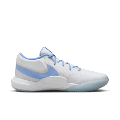 Кроссовки Nike Hyperquick Volleyball Shoes, цвет White/Pure Platinum/Valor Blue — фото 3