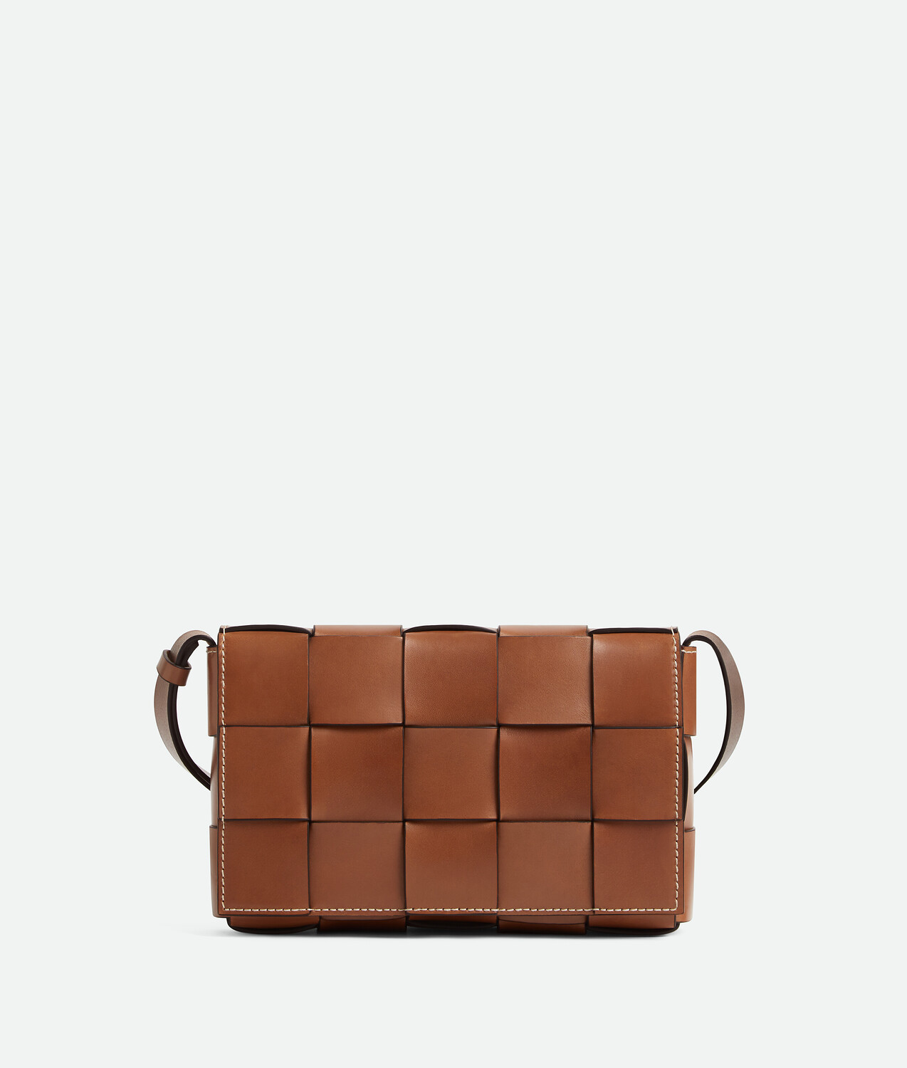 

Сумка через плечо Bottega Veneta, коричневый/натуральный/кремовый