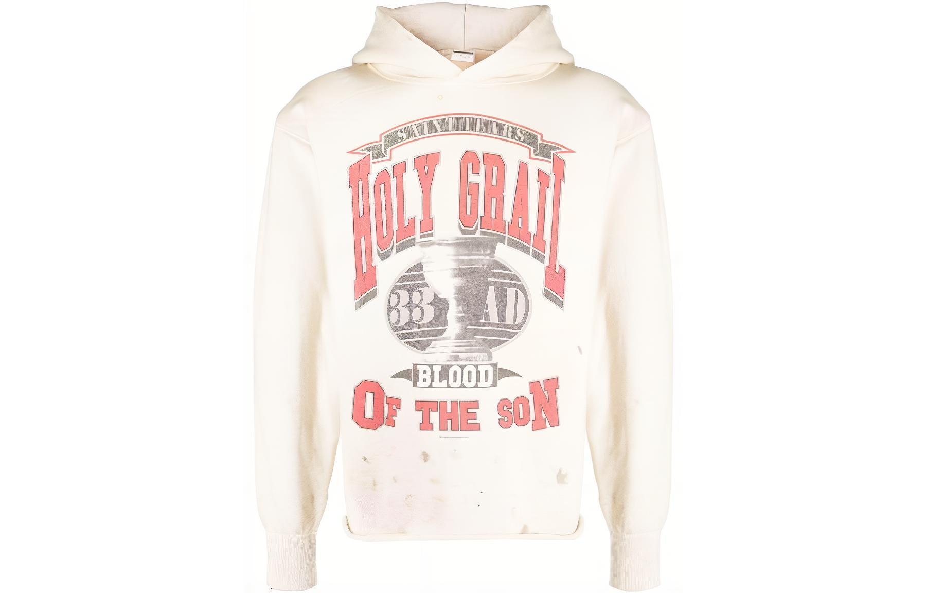 

Джинсовая толстовка Denim Tears Holy Grail SAINT Mxxxxxx, светло-бежевый