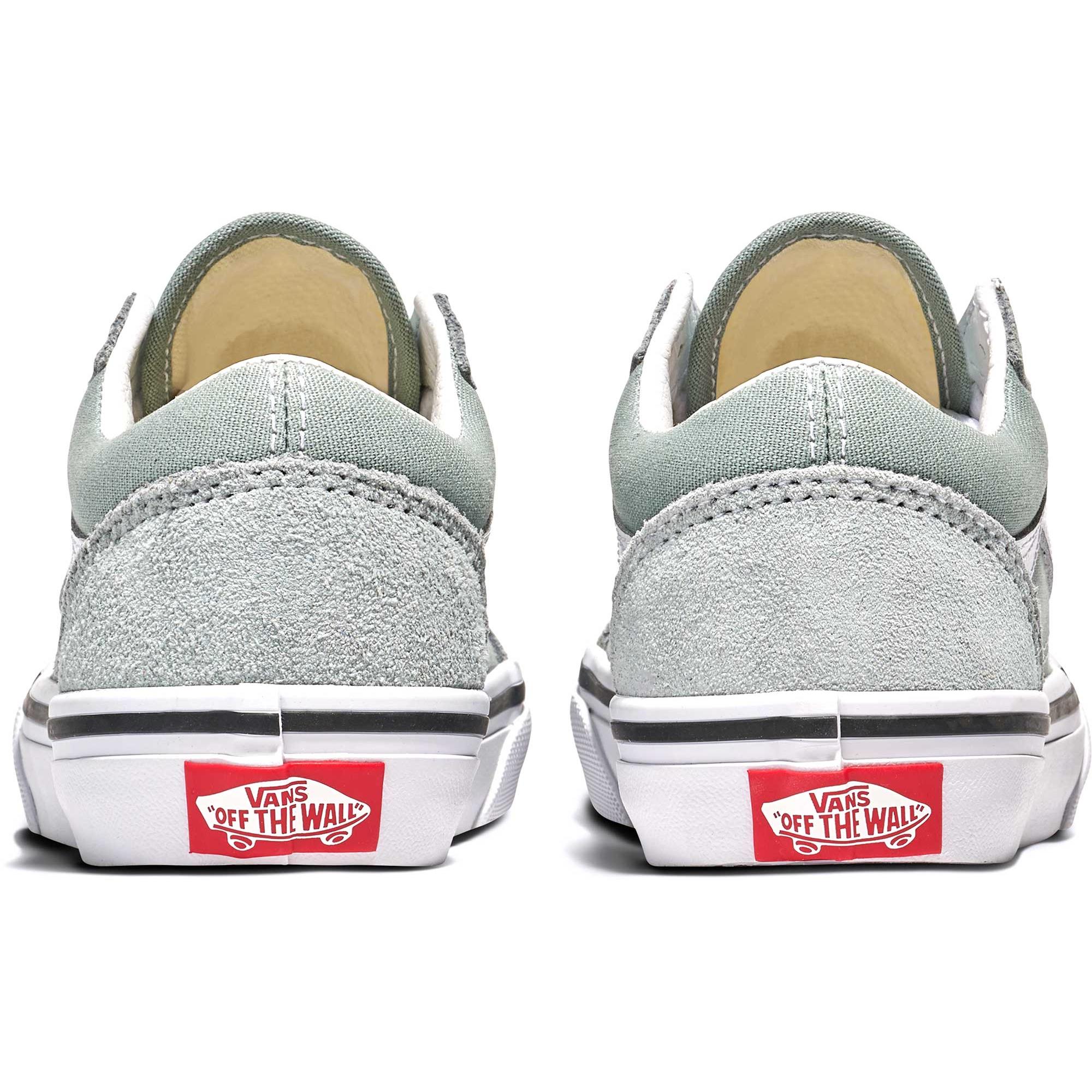 Детские повседневные туфли в стиле олдскул Vans, Grey — фото 4