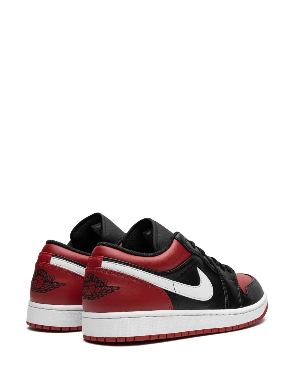 Кроссовки Air Jordan 1 Low Alternate Bred Toe, красный — фото 3