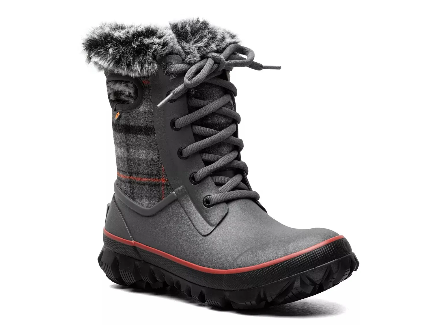 Ботинки Bogs Arcata Snow, темно-серые, многоцветные
