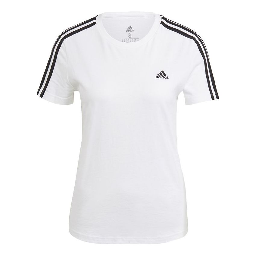 

Футболка (WMNS) adidas W 3s T Sports Short Sleeve White T-Shirt