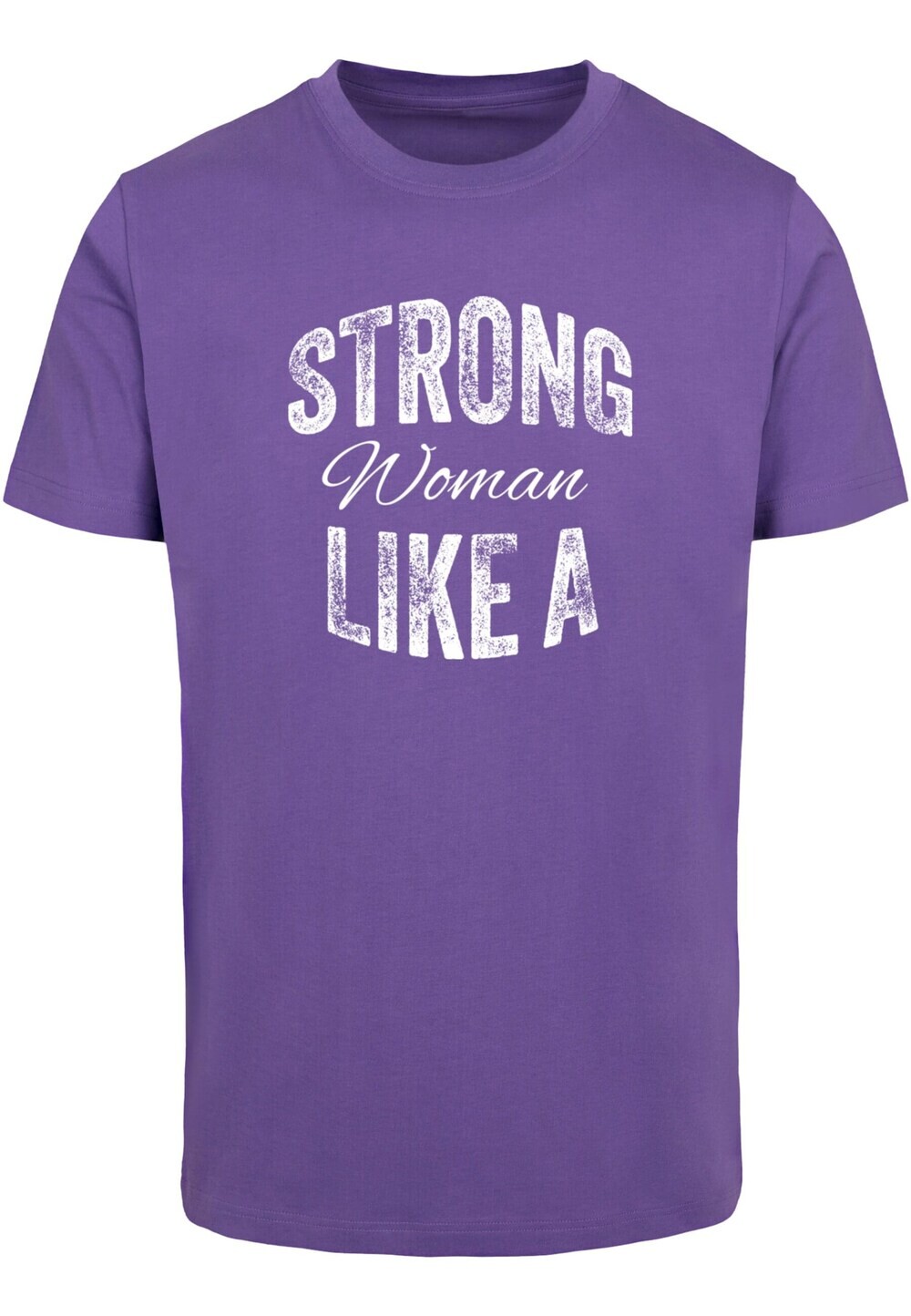 

Футболка Merchcode Strong WD - Like A Woman, темно фиолетовый