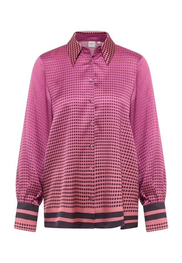 

Свободная блузка из вискозы Eterna, цвет fuchsia